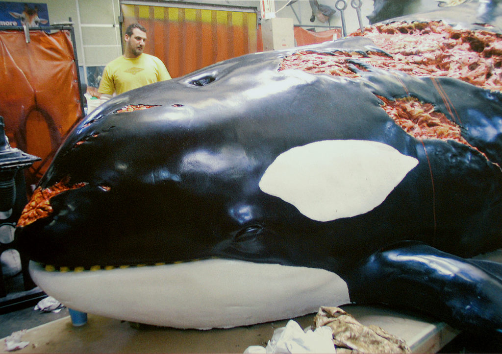 "Eight Below" Whale Carcass for Stan Winston Studio