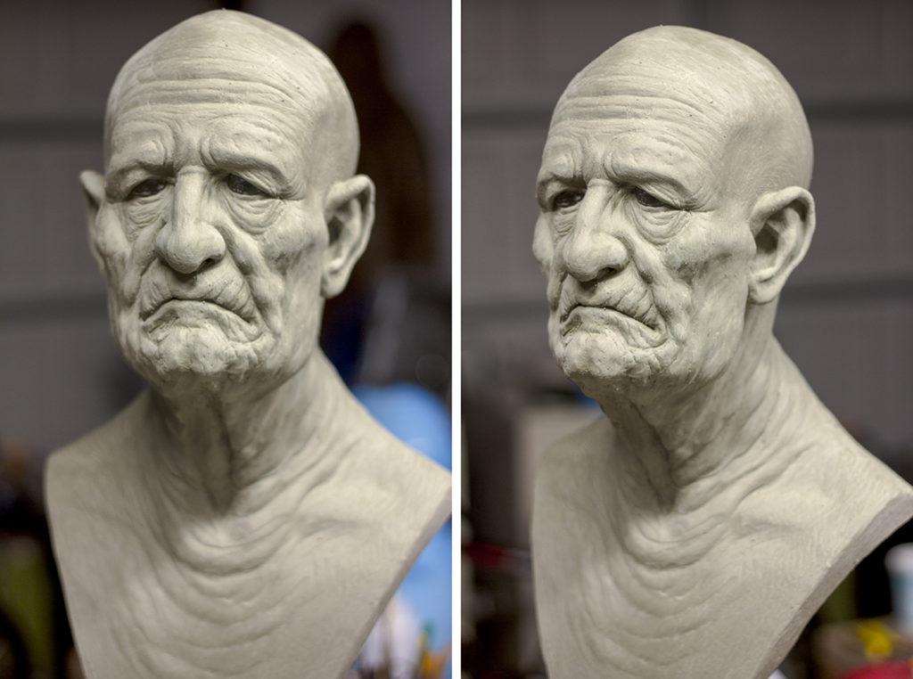 Elderly Guy Sculpt