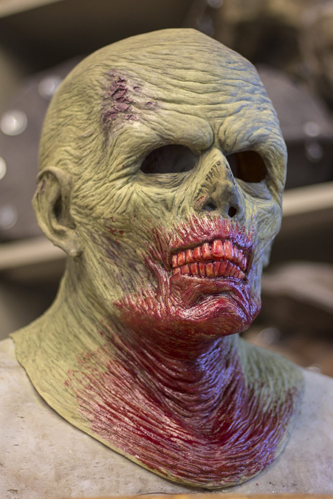 Zombie Haunt latex mask