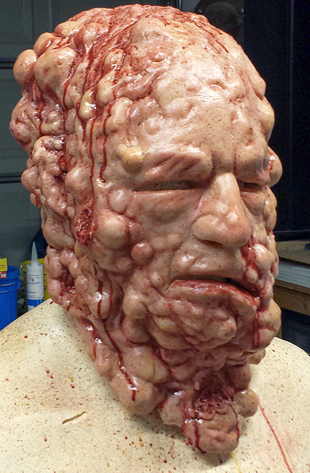 Infected Guy - Silicone mask for Haunt