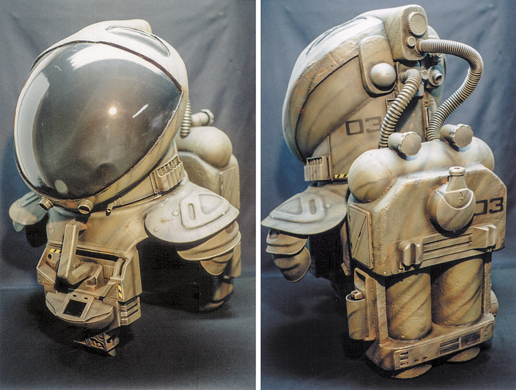 Spacesuit prop