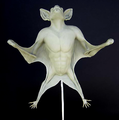 "Vampire Bats" prop bat sculpt for Animal Makers Inc